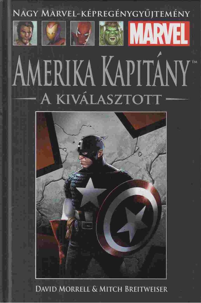 Morrell, David, Breitweiser, Mitch - Amerika kapitány - A kiválasztott,  2019 antikvár könyv