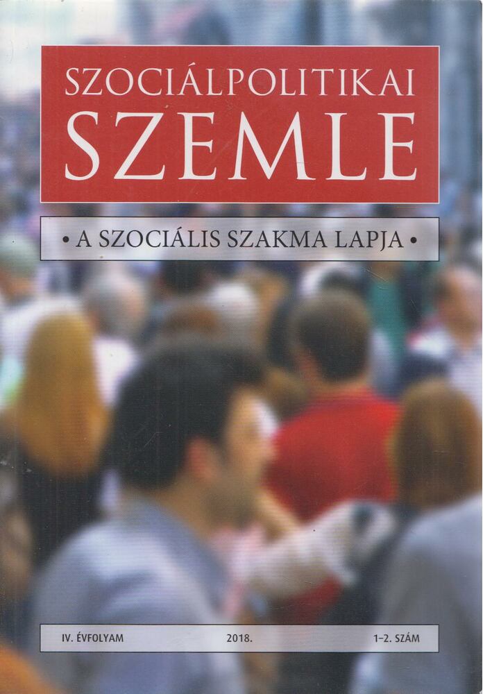 Lakner Zoltán Lehel - Szociálpolitikai Szemle IV. évfolyam/ 1-2. szám
