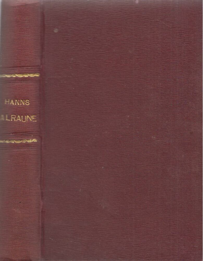 Ewers, Hanns Heinz - Alraune