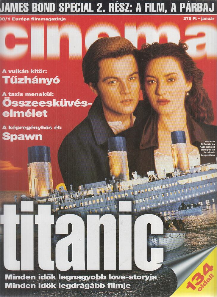 Bergendy Péter (szerk.) - Cinema 1998/1., Budapest 1998 antikvár könyv