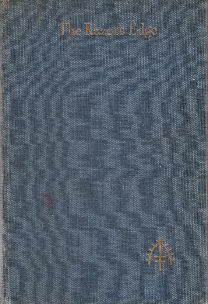 Maugham, W. Somerset - The Razor's Edge Maugham, W. Somerset - The Razor's Edge, London-Toronto 1946 antikvár könyv