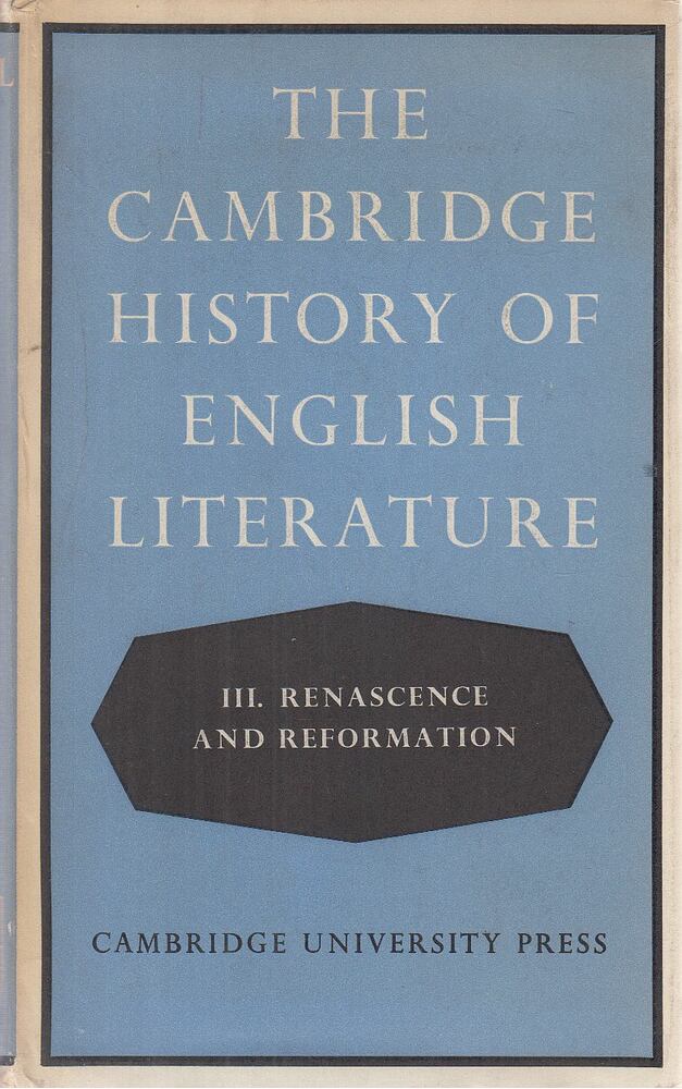 Sir A. W. Ward,A.R. Waller - Renascence and Reformation