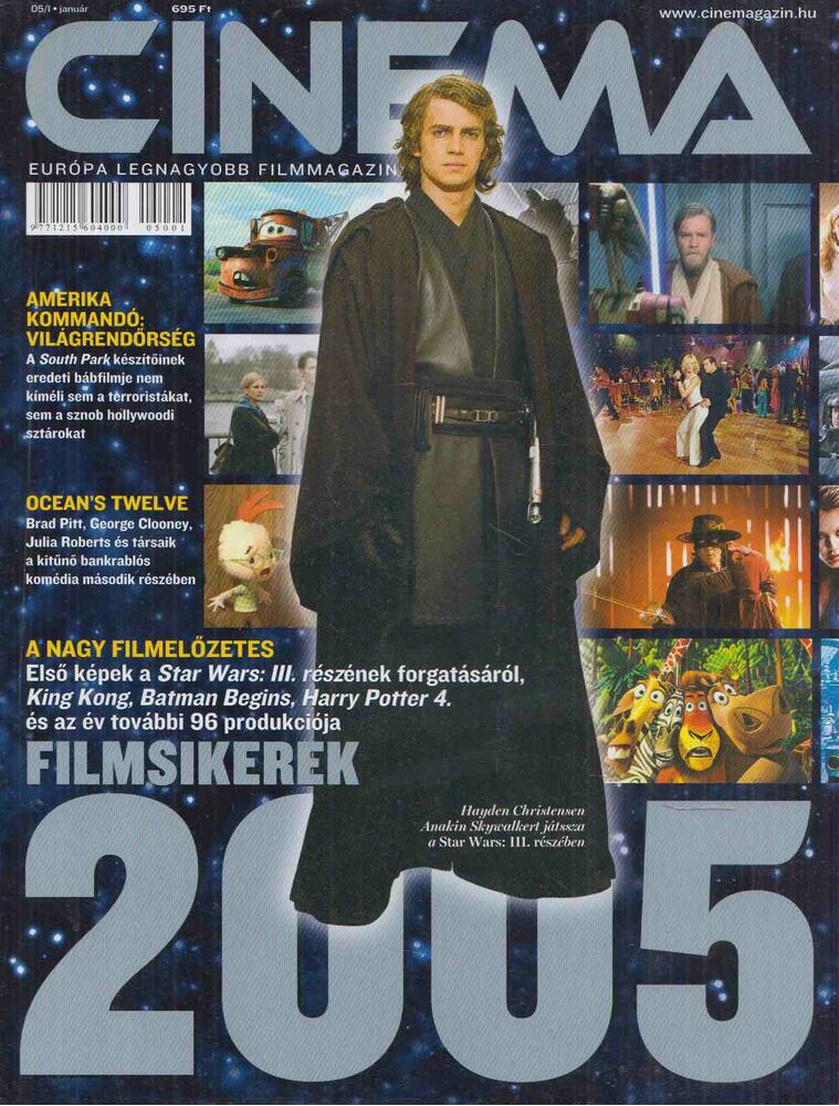 Ezüst Rita (főszerk.) - Cinema 2005/1.