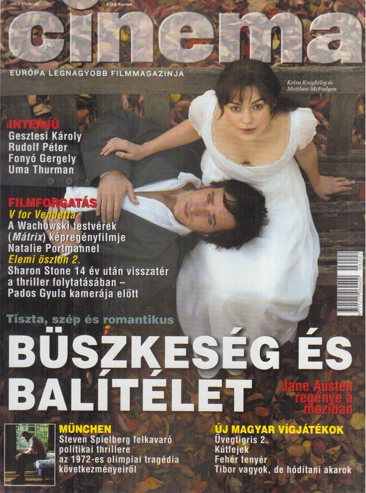 Ezüst Rita (főszerk.) - Cinema 2006/2.