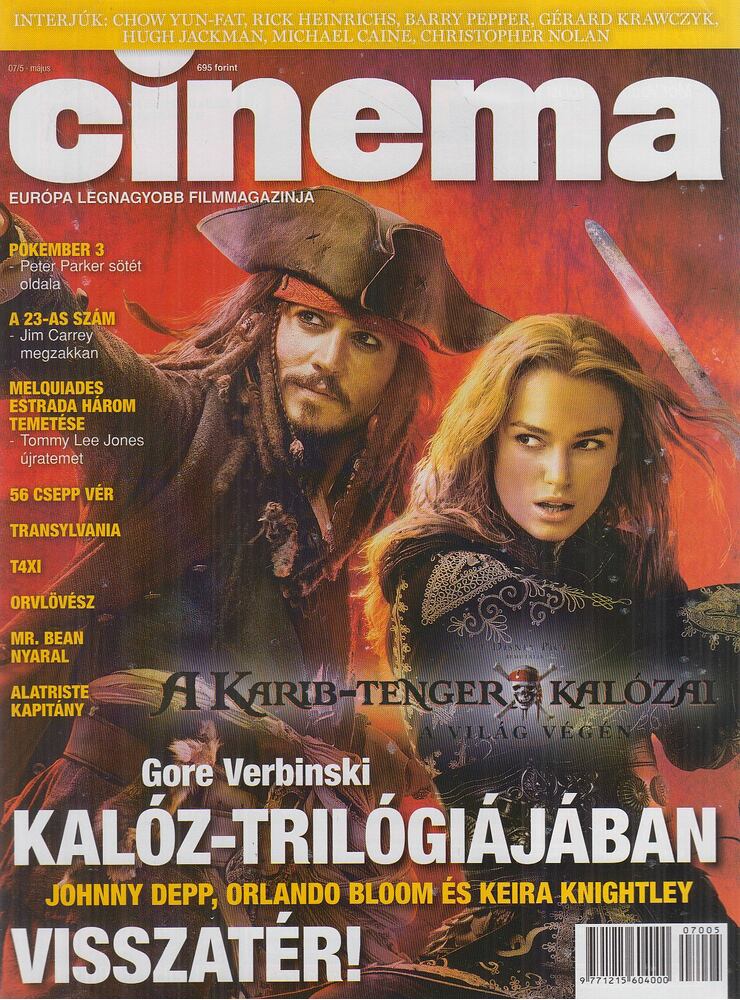 Levitin Dávid (főszerk.) - Cinema 2007/5.