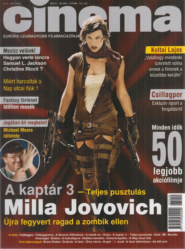 Levitin Dávid (főszerk.) - Cinema 2007/10.