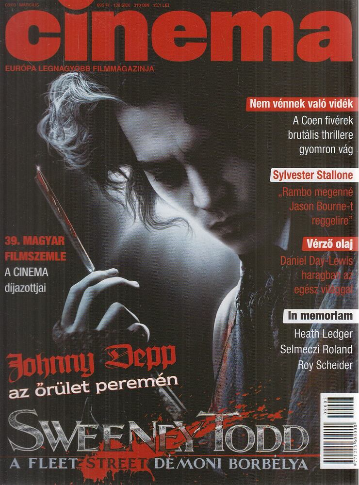 Levitin Dávid (főszerk.) - Cinema 2008/3.