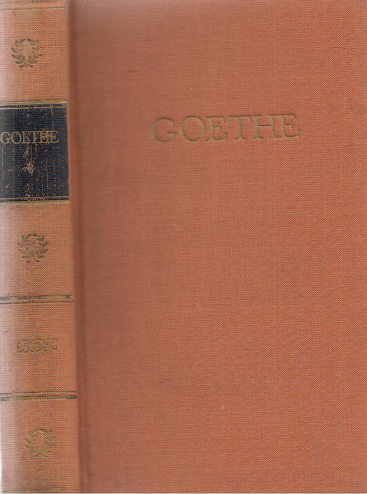 Johann Wolfgang Goethe,Reinhard Buchwald - Goethes Werke in zehn Bänden 8.
