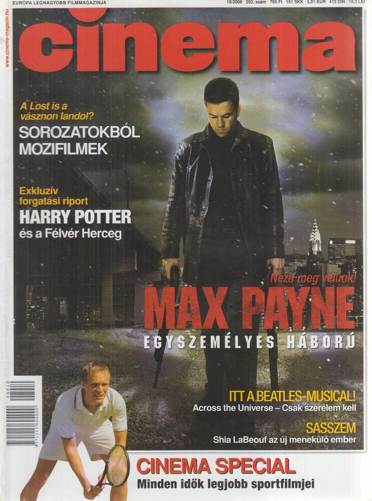 Levitin Dávid (főszerk.) - Cinema 2008/10. Levitin Dávid (főszerk.) - Cinema 2008/10., Budapest 2008 antikvár könyv
