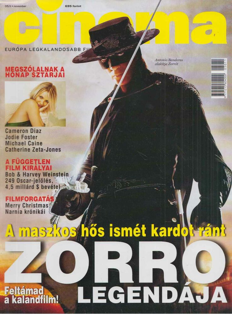 Ezüst Rita (főszerk.) - Cinema 2005/11.