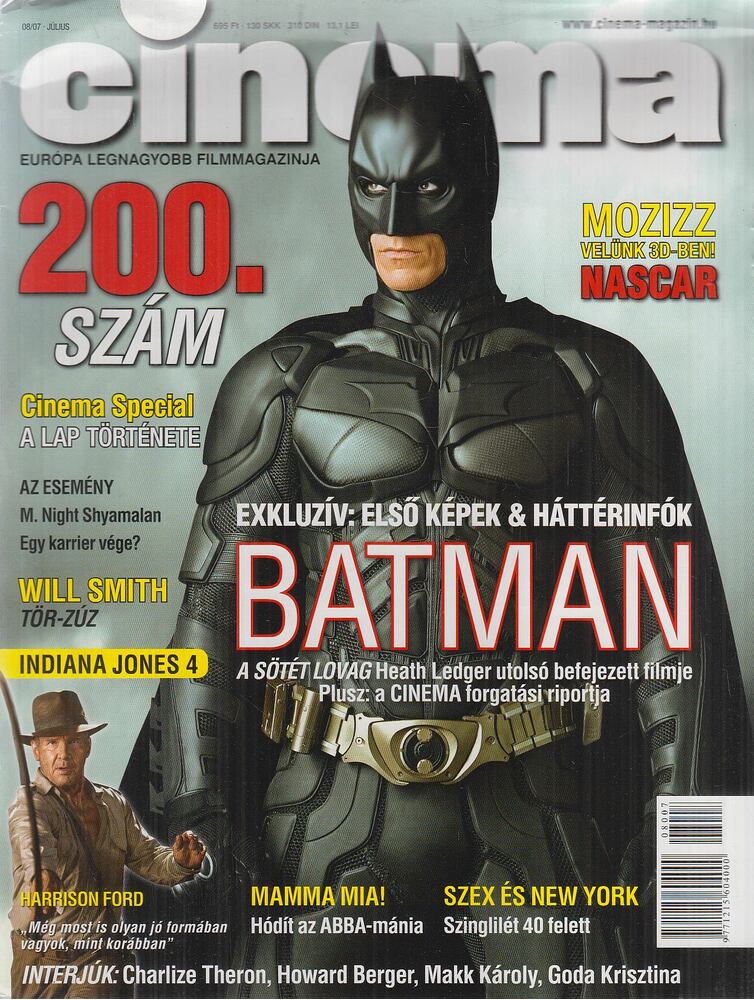 Levitin Dávid (főszerk.) - Cinema 2008/7.