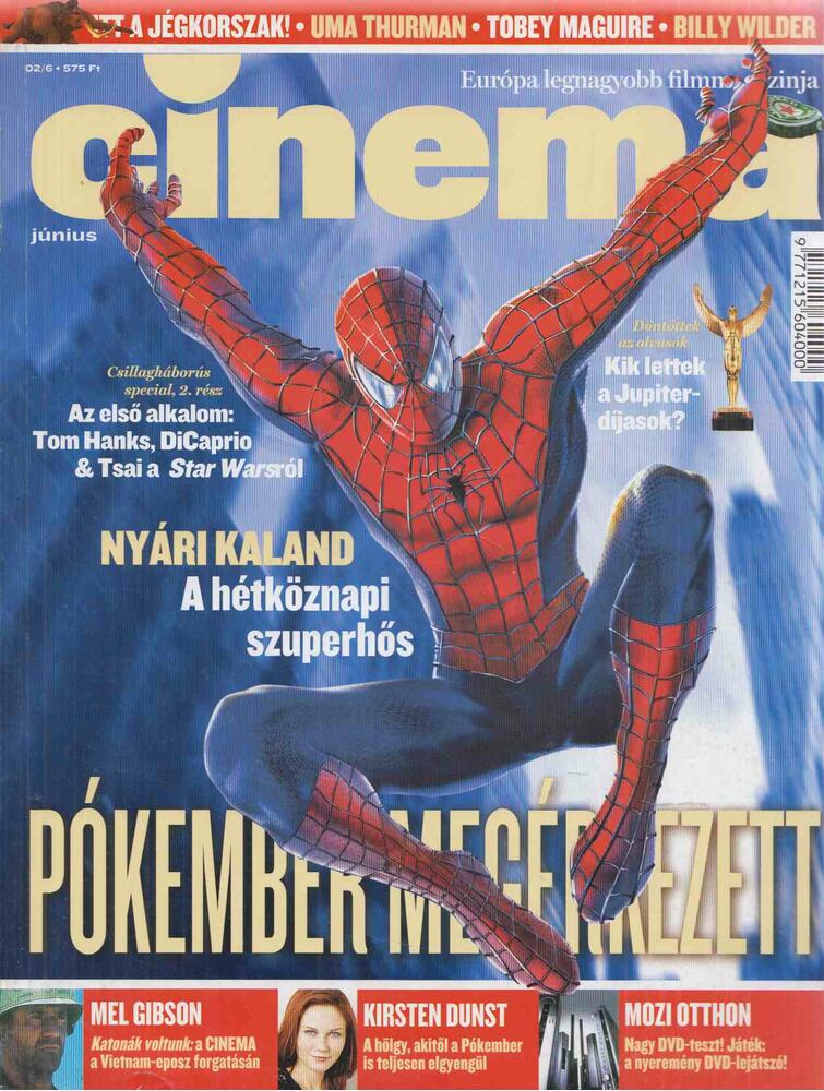 Ezüst Rita (főszerk.) - Cinema 2002/6.