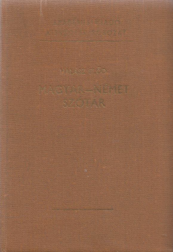 Halász Előd - Magyar-német szótár, Budapest 1977 antikvár könyv