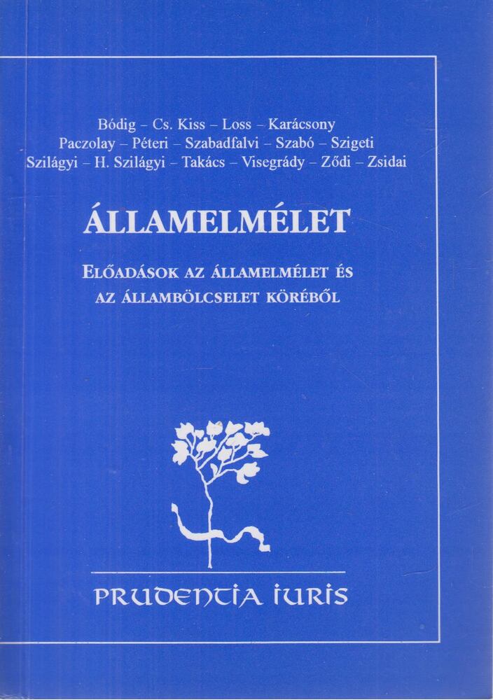 Takács Péter - Államelmélet
