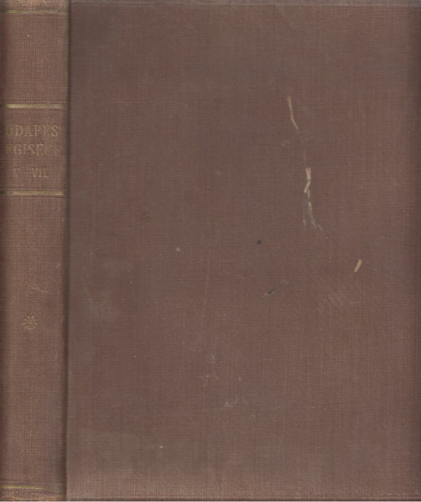 Dr. Kuzsinszky Bálint - Budapest régiségei V-VII.
