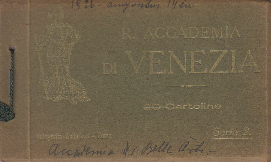  - R. Accademia di Venezia Serie 2 - 20 Cartoline, Roma 0 antikvár könyv
