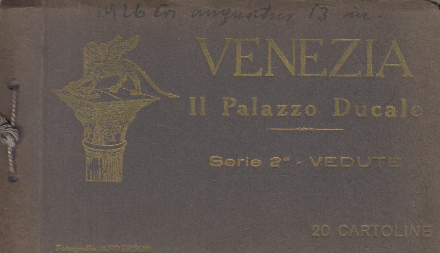  - Venezia. Il Palazzo Ducale. 20 cartoline, Roma 0 antikvár könyv