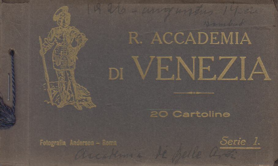  - R. Accademia di Venezia Serie 1. - 20 Cartoline, Roma 0 antikvár könyv