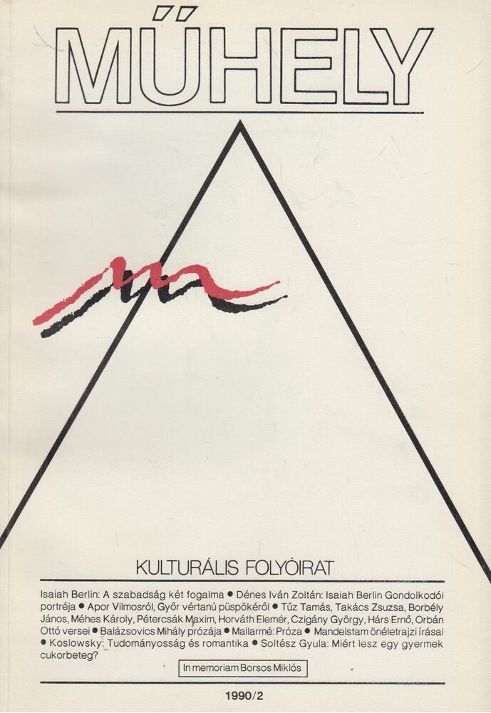 Villányi László - Műhely 1990/2