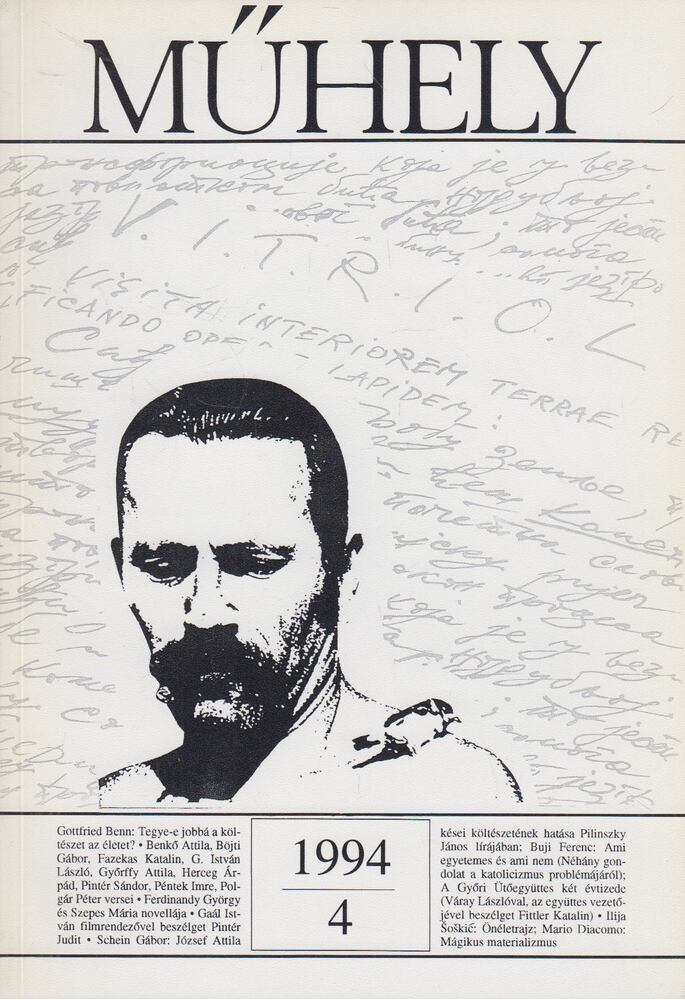 Villányi László - Műhely 1994/4