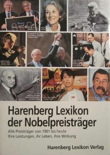 Dr. Frank Amoneit, Gisela Baumgart - Harenberg Lexikon der Nobelpreisträger, Dortmund 2000 antikvár könyv