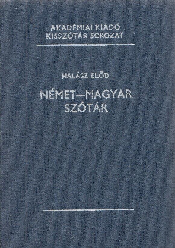 Halász Előd - Német-magyar szótár