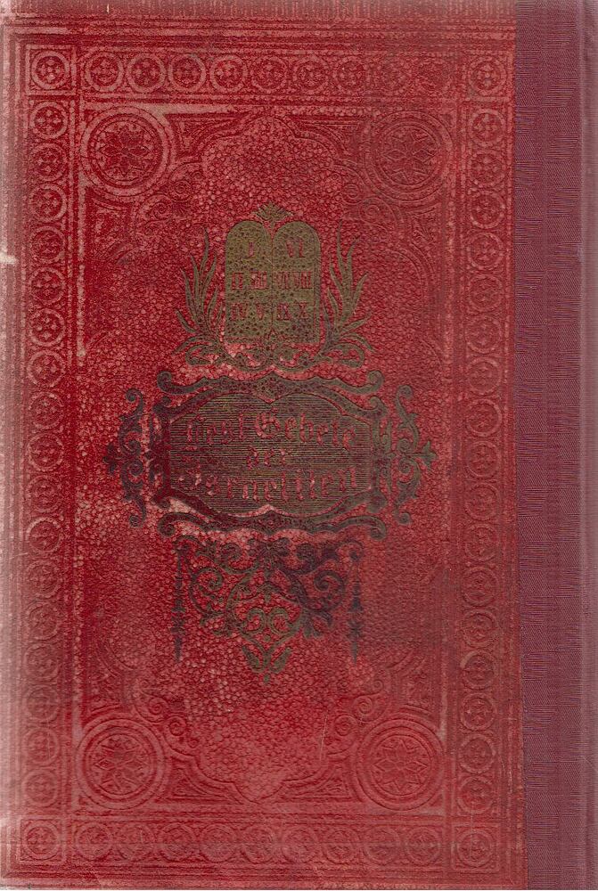 M. E. Stern - Festgebete der Israeliten III. Theil, Budapest 1885 antikvár könyv