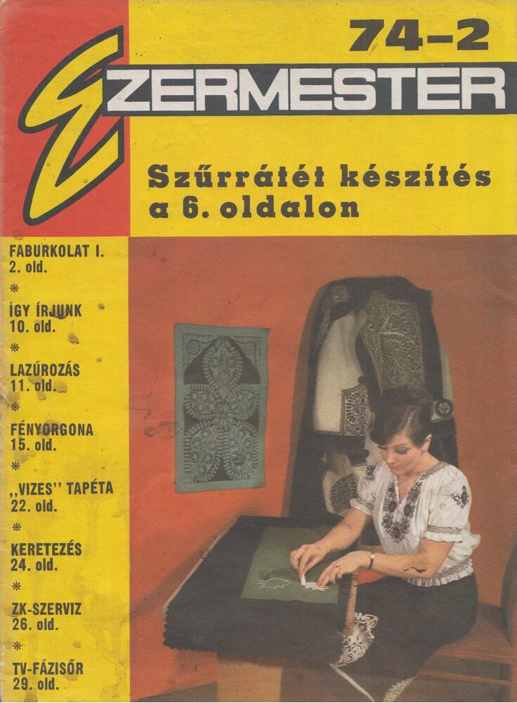 Szűcs József - Ezermester 1974/2