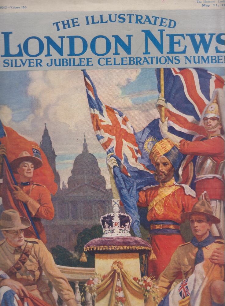  - The Illustrated London News, Silver Jubilee Celebrations Number 11 May 1935, London 1935 antikvár könyv