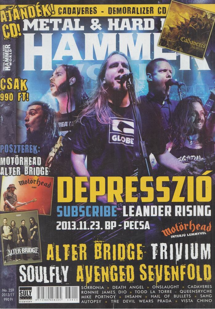 Lénárd László - Metal & hard Rock Hammer 2013/11.