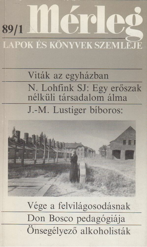 Boór János - Mérleg 1989/1