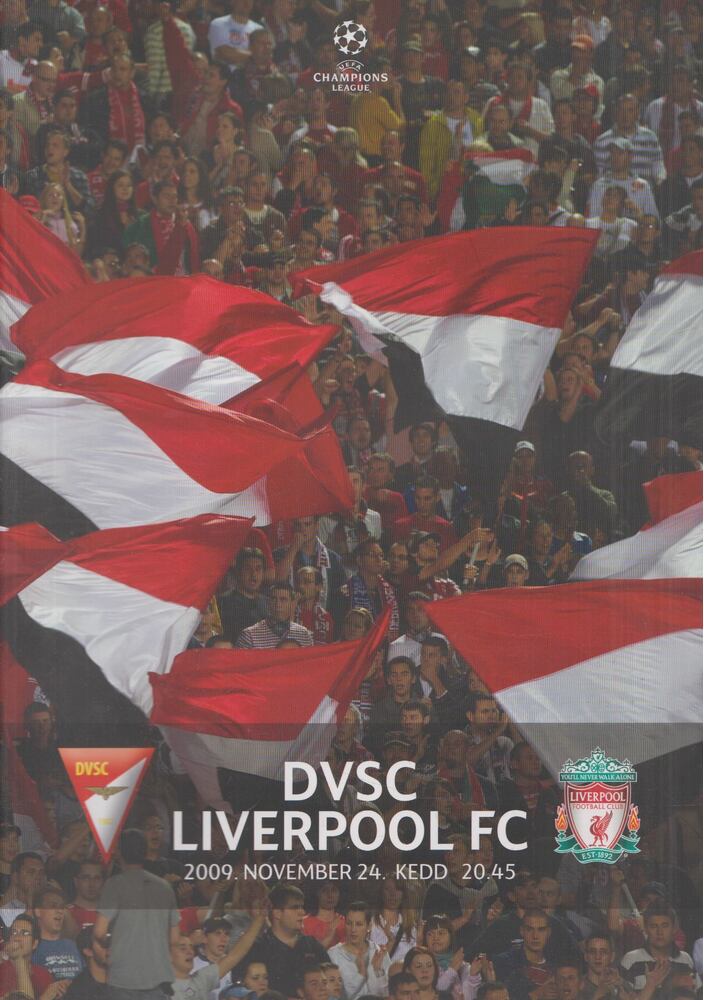 Bánsági György - DVSC - Liverpool FC