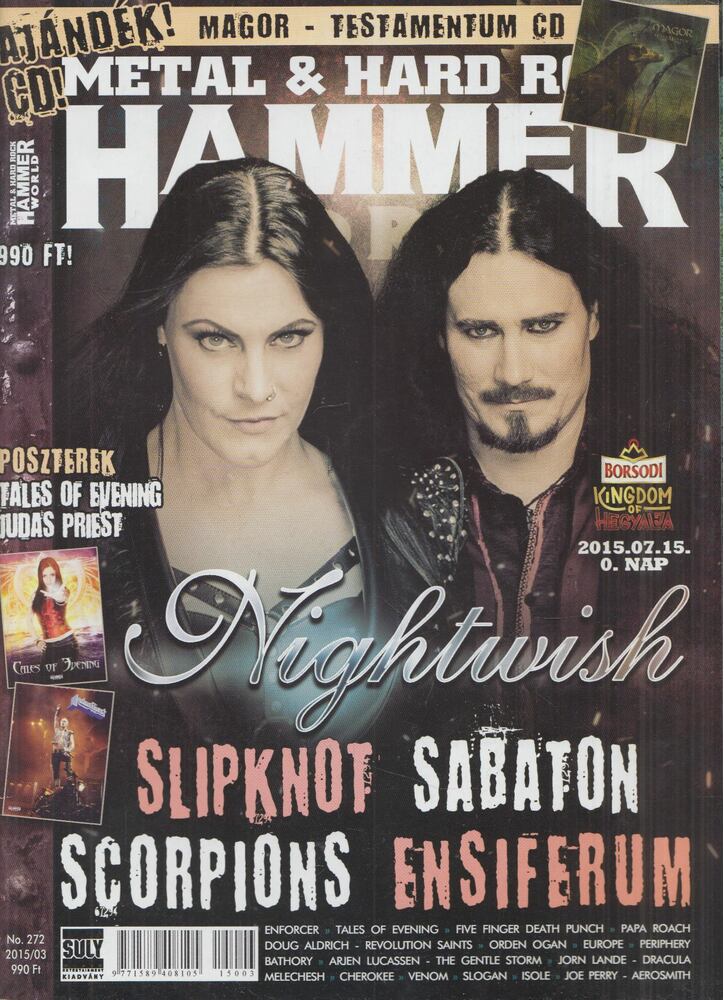 Lénárd László - Metal & hard Rock Hammer 2015/3.