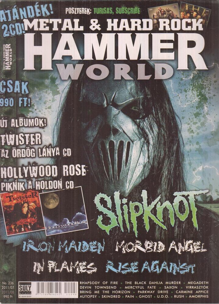 Lénárd László - Metal & Hard Rock Hammer 2011/7. - 2011/8. Lénárd László - Metal & Hard Rock Hammer 2011/7. - 2011/8., Budapest 2011 antikvár könyv