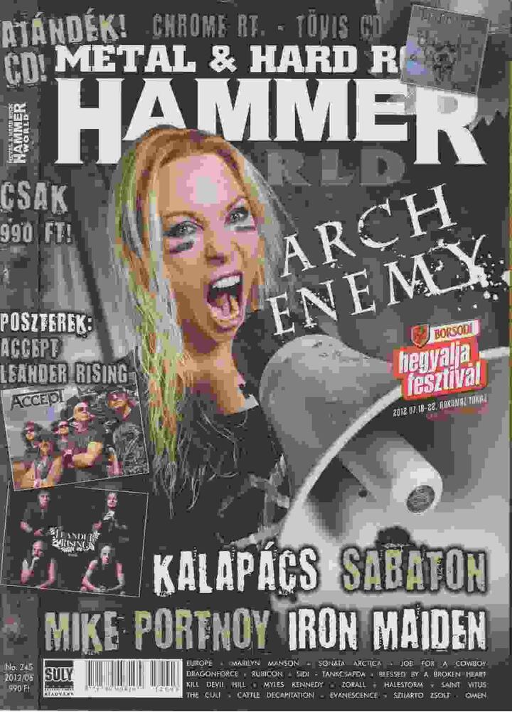 Lénárd László - Metal & Hard Rock Hammer World 2012/06