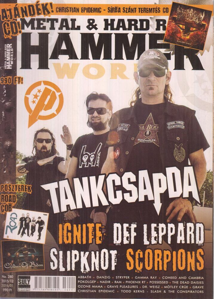 Lénárd László - Metal & hard Rock Hammer World 2015/12-2016/01