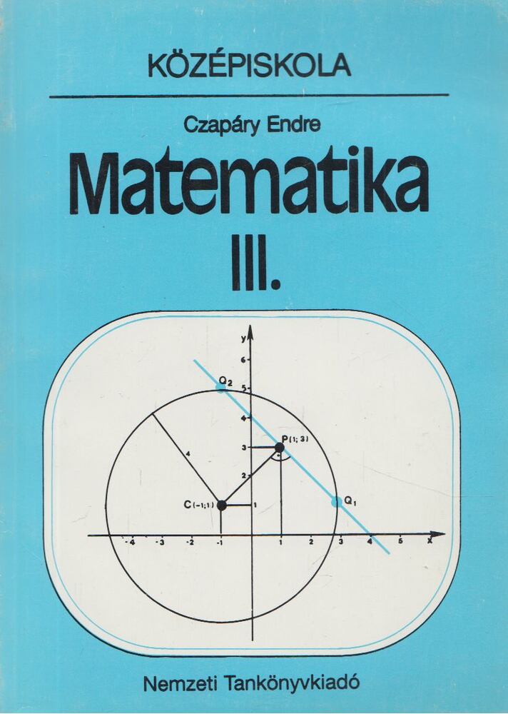 Czapáry Endre - Matematika III.