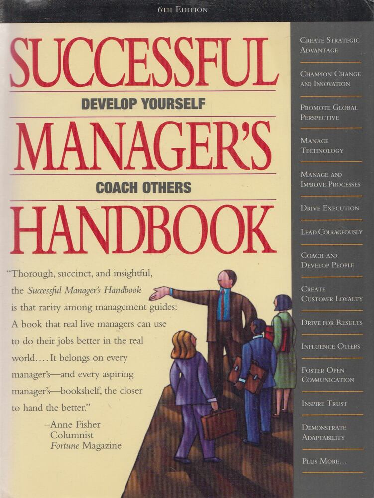 Susan H. Gebelein,Kristie J. Nelson-Neuhaus,Carol J. Skube,David Lee,Lisa A. Stevens,Lowell W. Hellervik,Brian L. Davis - Successful Manager's Handbook