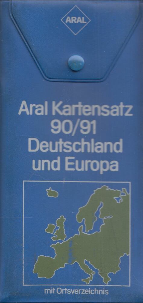  - Aral Kartensatz 90/91 Deutschland und Europa, Dortmund 0 antikvár könyv