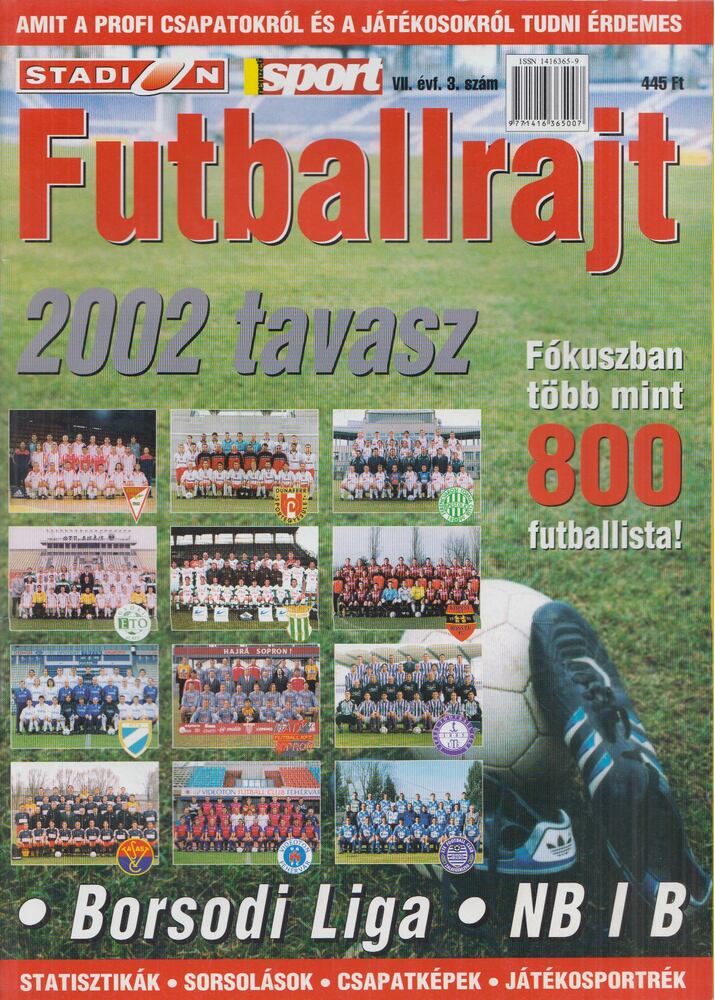 Szekeres Tamás - Futballrajt 2002 tavasz