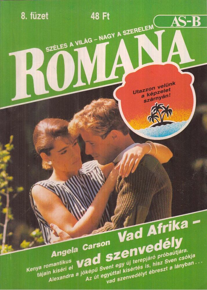 Angela Carson - Vad Afrika - vad szenvedély 8.füzet