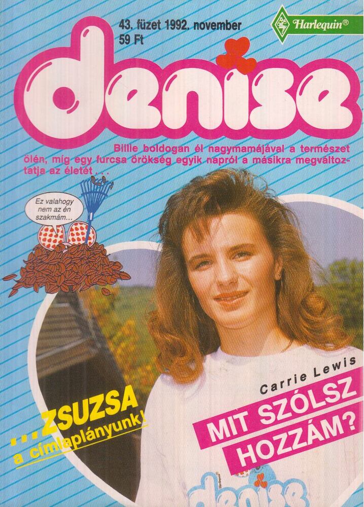 Lewis, Carrie - Mit szólsz hozzám?
