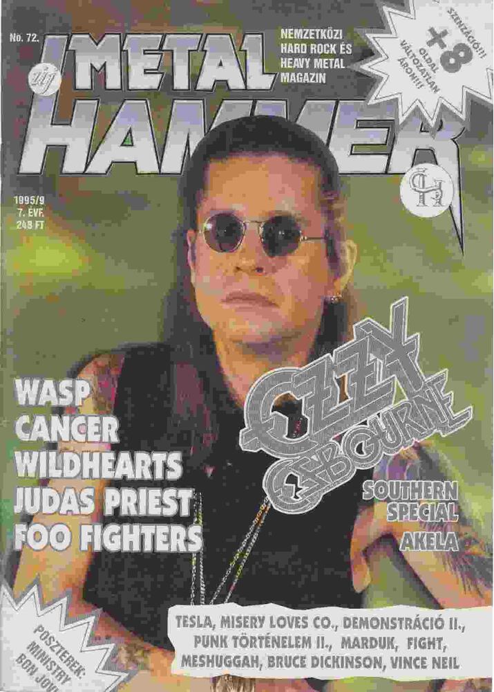 Cselőtei László,Lénárd László - Új Metal Hammer H 1995/9.