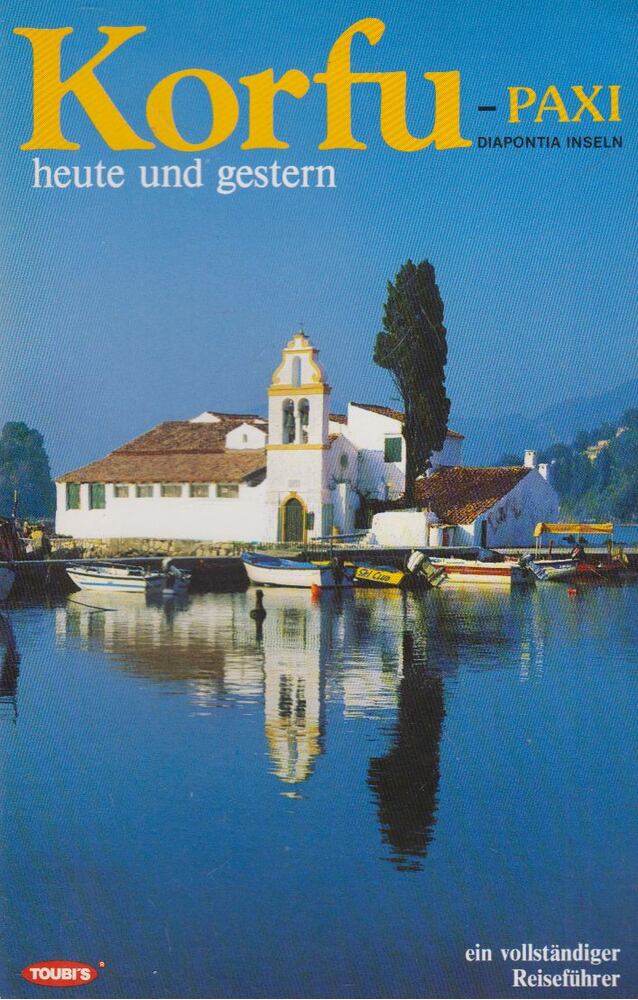 T. Petris - Korfu, Paxi, Diapontia Inseln, Athens 1991 antikvár könyv