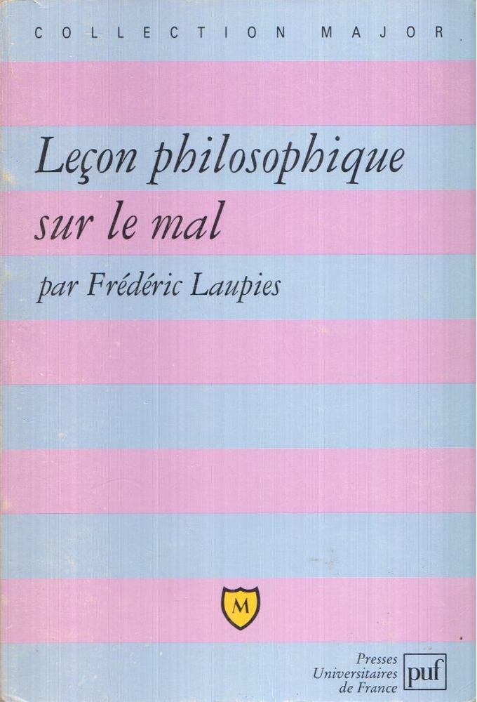 - Lecon philosophique sur le mal, Paris 2000 antikvár könyv