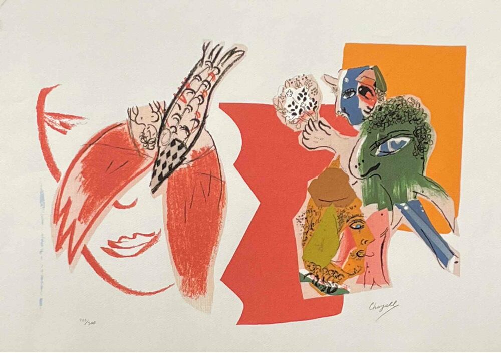 Chagall, Marc - Szürreális kompozíció
