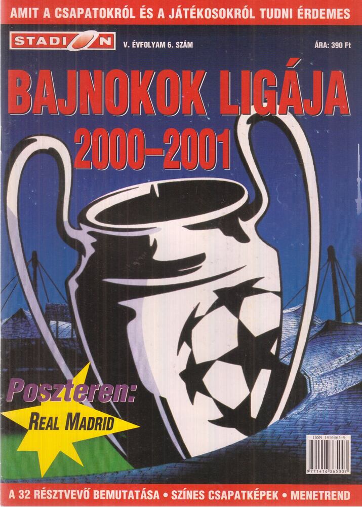 Galambos Lajos - Bajnokok ligája 2000-2001