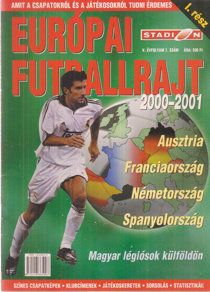 Galambos Ádám (szerk.) - Európai futballrajt 2000-2001