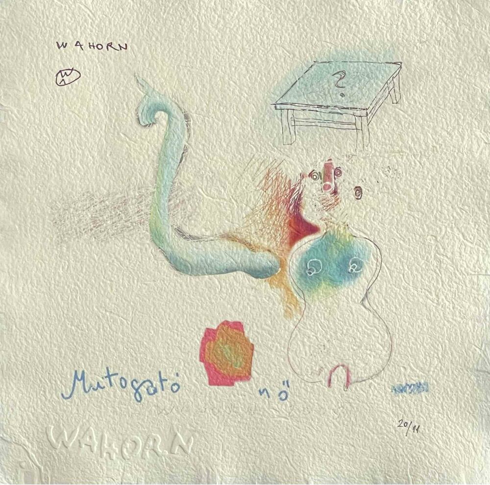 Wahorn András - Mutogató nő