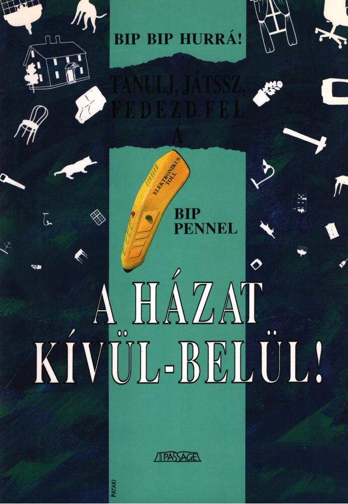  - Tanulj, játssz, fedezd fel a Bip Pennel a házat kívül-belül!,  1993 antikvár könyv